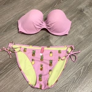 •victoria secret bikin, pineapple•